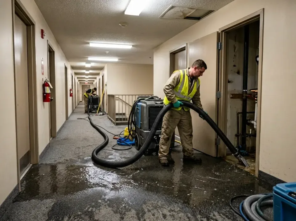 multi-unit-apartment-hallway-f-005 — frequently asked questions, Emergency Burst Pipe Water Extraction & Removal in Pearl, MS